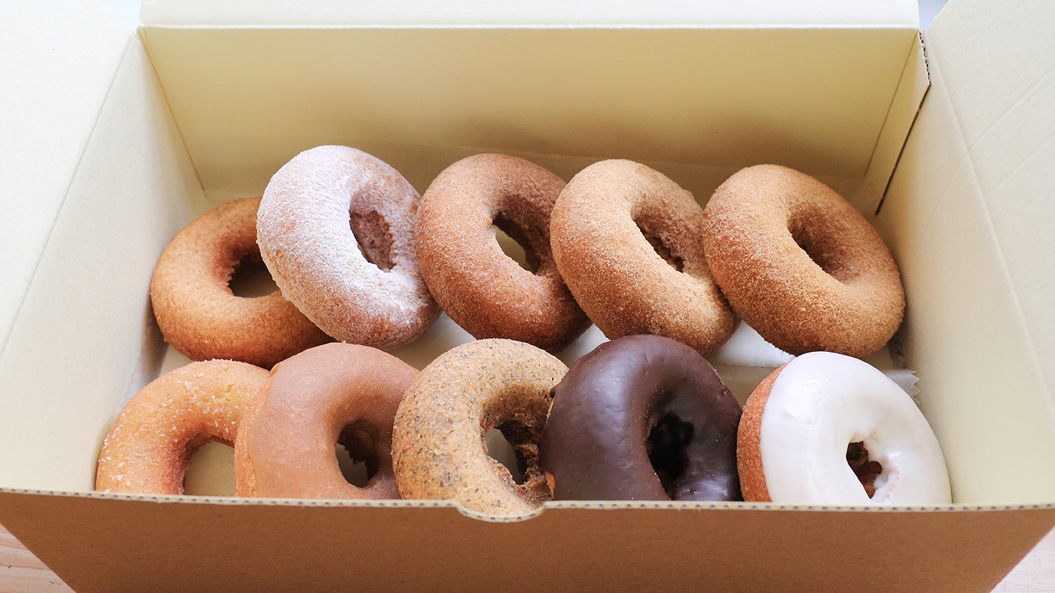 まえだのドーナツ定番10個セット 送料無料